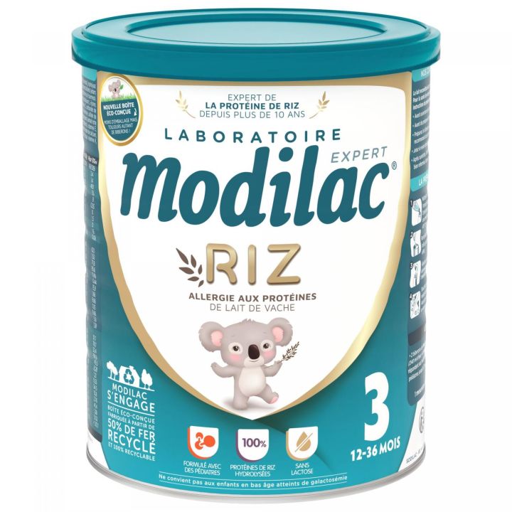 Reisdrinkpulver 3. Alter 12-36 Monate Modilac Expert - Dose mit 800 g
