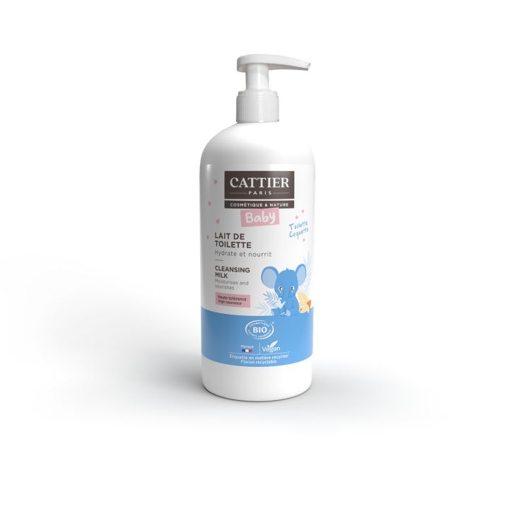 Bio-Baby-Waschlotion Cattier - Pumpflasche 500 ml