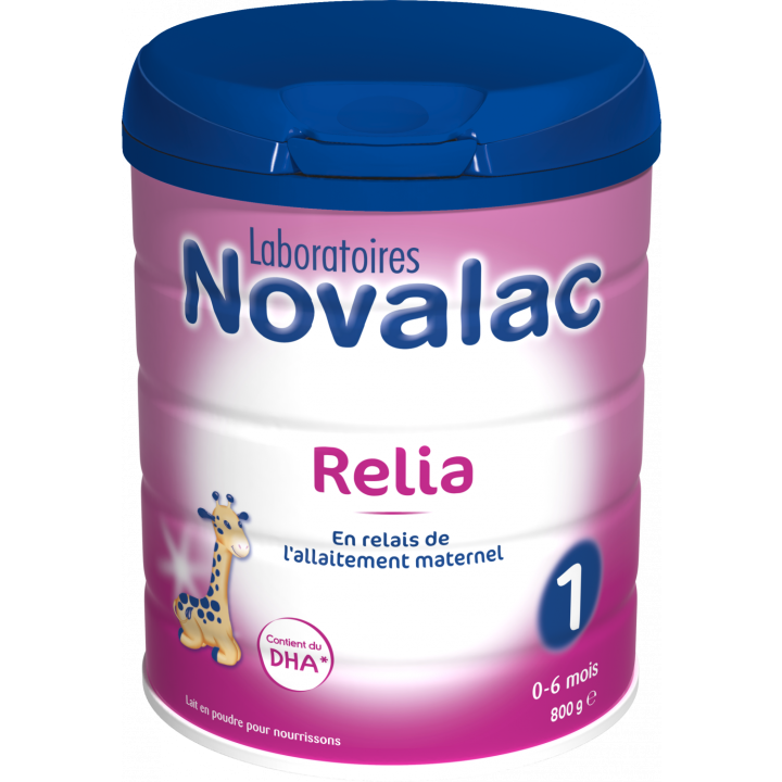 Relia 1. Alter Milchpulver (0-6 Monate) Novalac - 800g Dose