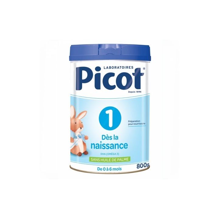 Milchpulver 1. Alter Standard Picot - Dose von 800g