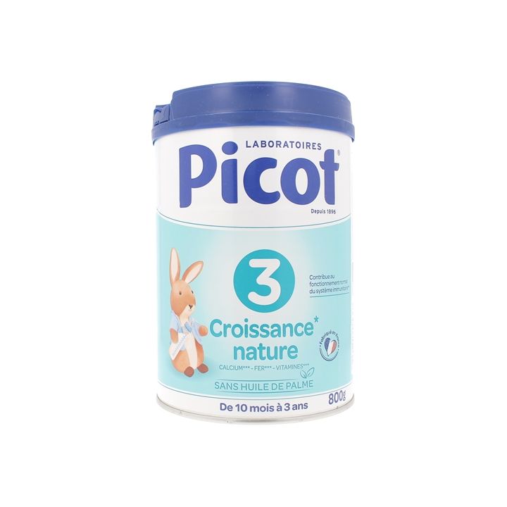 Milchpulver 3. Alter Wachstum Natur Picot - Dose mit 800g