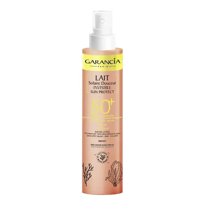 Sonnenschutzmilch unsichtbare Sanftheit Sun Protect 50+ Garancia - Spray mit 150ml