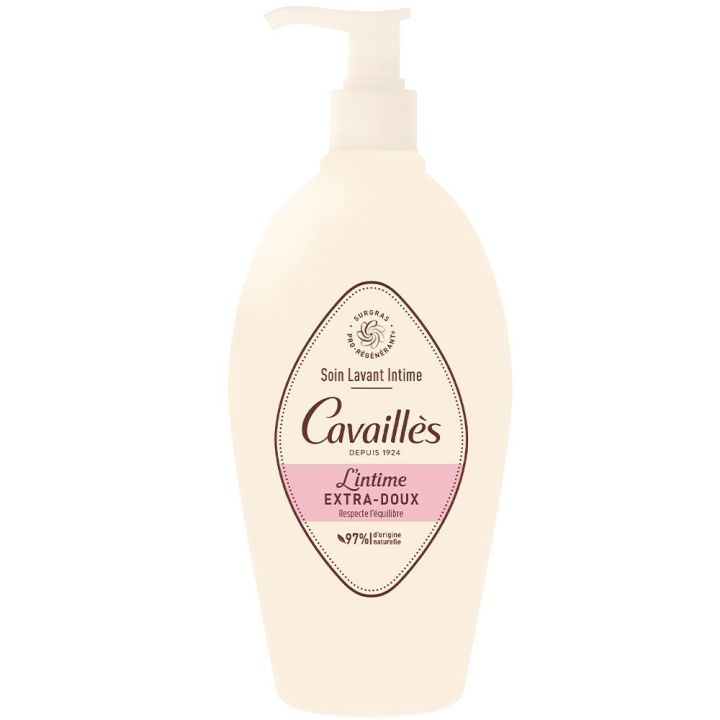 Die extra-sanfte Intimwaschlotion Rogé Cavaillès - Flasche mit 250 ml