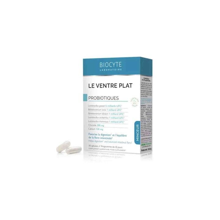 Der flache Bauch Biocyte - Packung mit 30 Kapseln