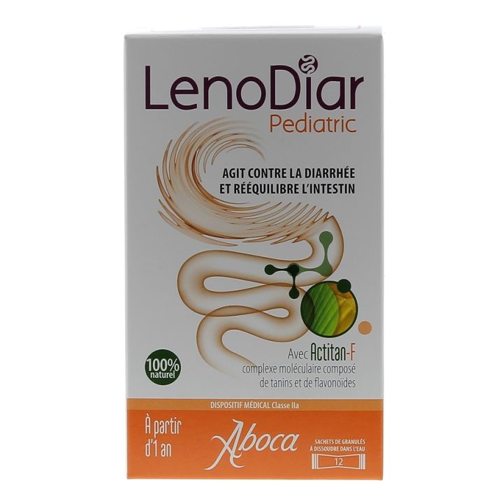 Lenodiar Pediactric Aboca - Packung mit 12 Beuteln