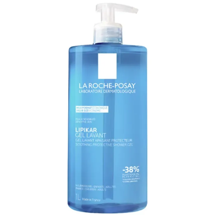 Lipikar Waschgel Duschgel beruhigend schützend La Roche-Posay - Pumpflasche 1L
