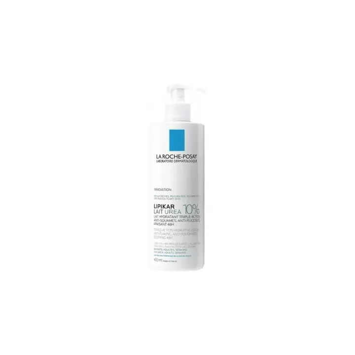 Lipikar Milch Urea 10% feuchtigkeitsspendend La Roche-Posay - Pumpflasche 400ml