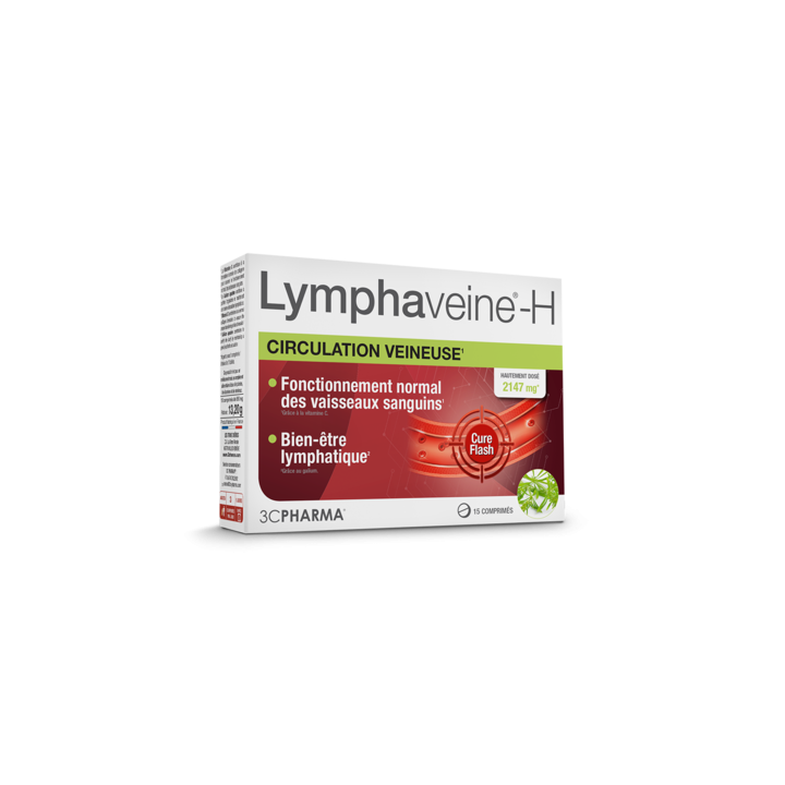 Lymphaveine-H Zirkulation 3C Pharma - Packung mit 15 Tabletten
