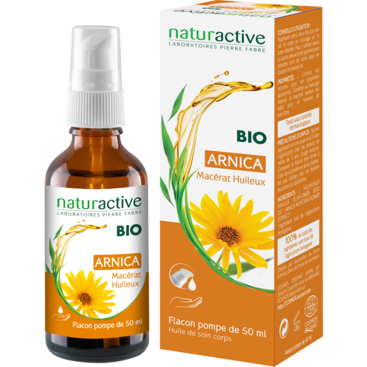 Arnika Bio Naturactive Ölmazerat - Flasche mit 50 ml