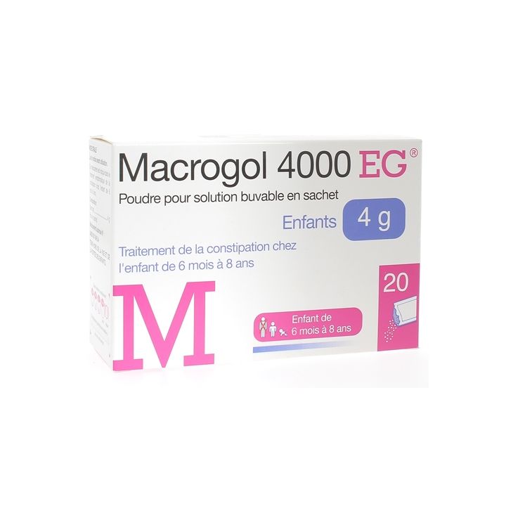 Macrogol 4000 EG Kinder 4g - Packung mit 20 Beuteln