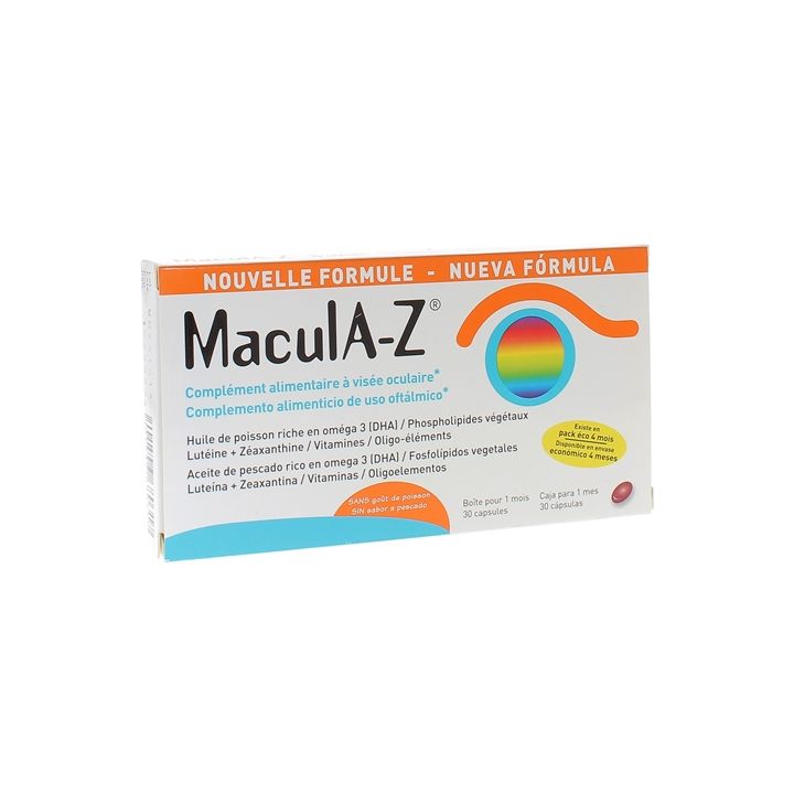 MaculA-Z Horus Pharma - Packung mit 30 Kapseln