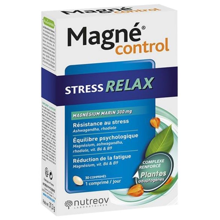 Magné Control Stress Relax Nutreov - Packung mit 30 Tabletten