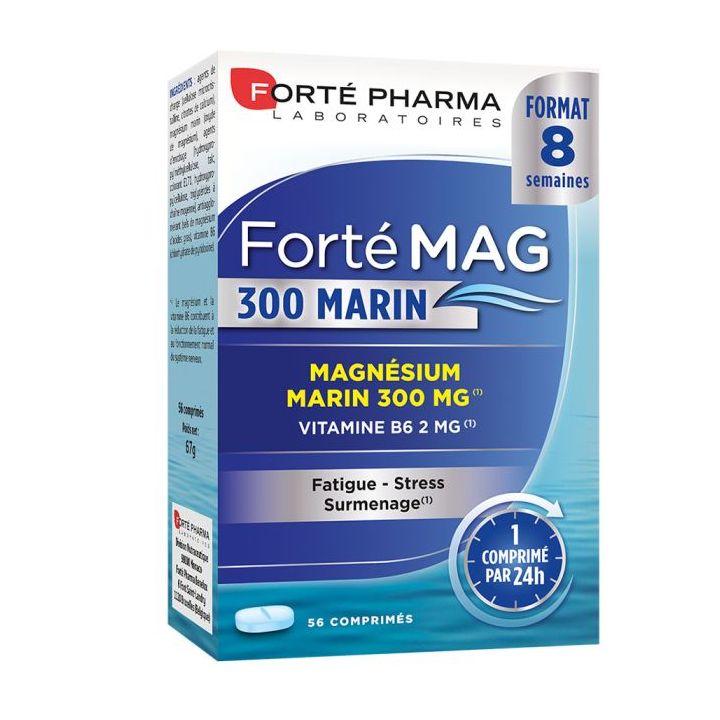 Magné Marin 300 Forté Pharma - Packung mit 56 Tabletten