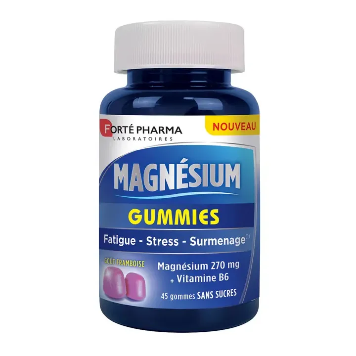 Magnesium-Gummis Forté Pharma - Dosis von 45 Gummibärchen