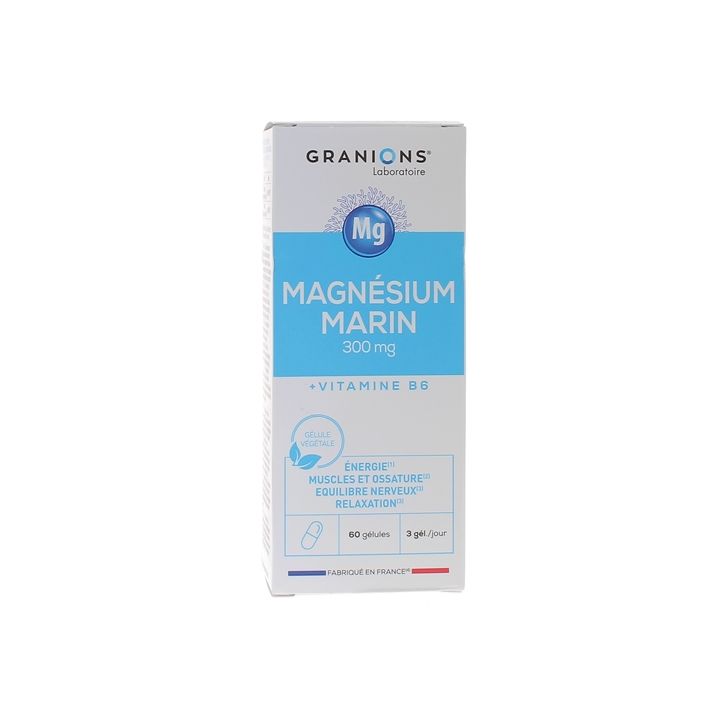 Meeresmagnesium 300 mg Granions - Packung mit 60 Kapseln