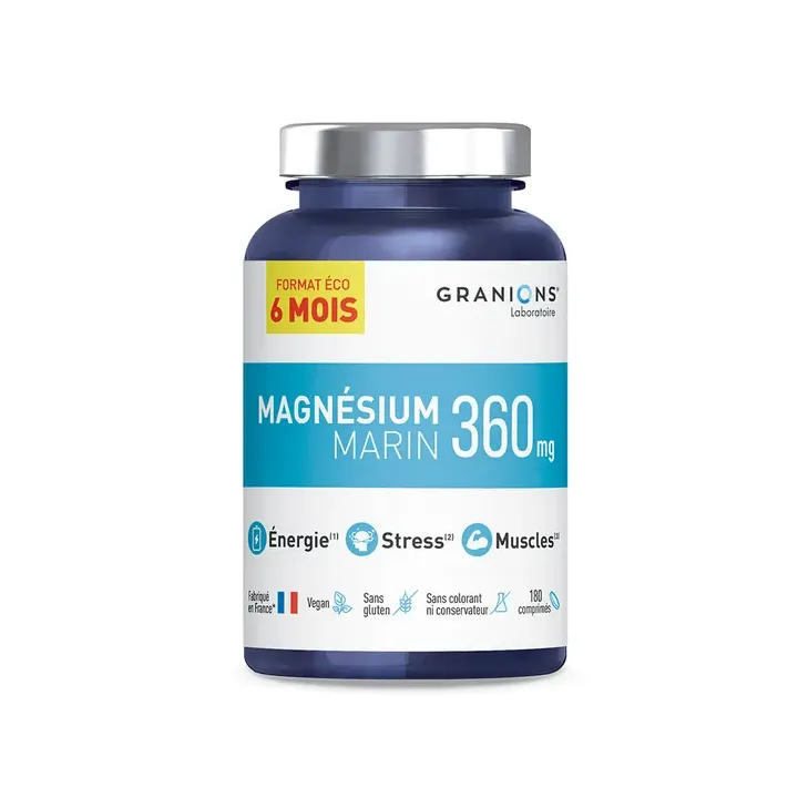 Meeresmagnesium 360mg Granions - Dose von 180 Tabletten