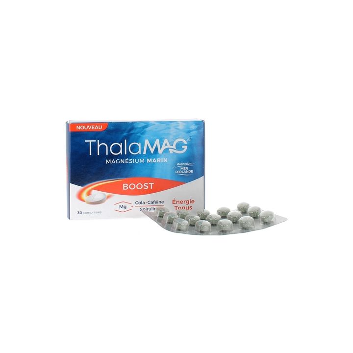 Meeresmagnesium Boost Thalamag - Packung mit 30 Tabletten