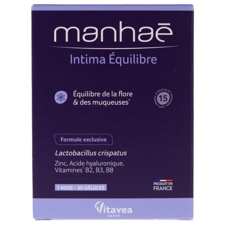Manhaé Intima Gleichgewicht Nutrisanté - Kur 1 Monat