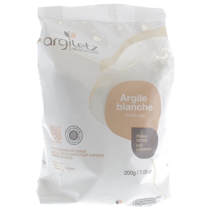 Maske und Bad Weiße Ton für matte Haut Argiletz - 200 g Dose