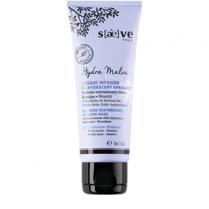 Hydra Malva Saeve - beruhigende rehydrierende Infusionsmaske - 75 ml Tube