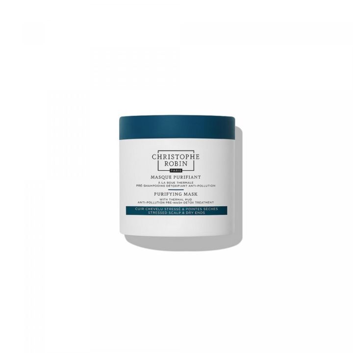 Reinigende Maske mit Thermalerde Christophe Robin - 250ml Topf