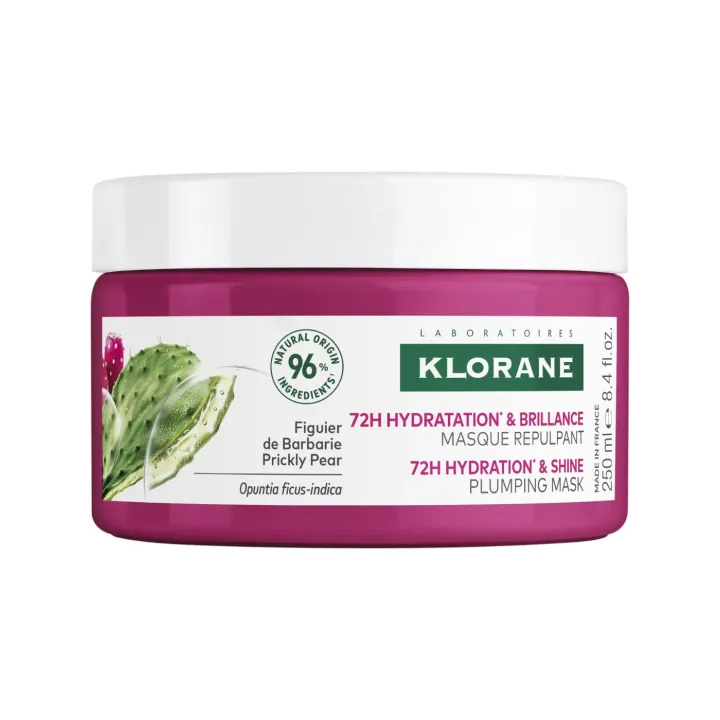 Wiederauffüllende Maske mit Feigenkaktus Klorane - 250ml Topf