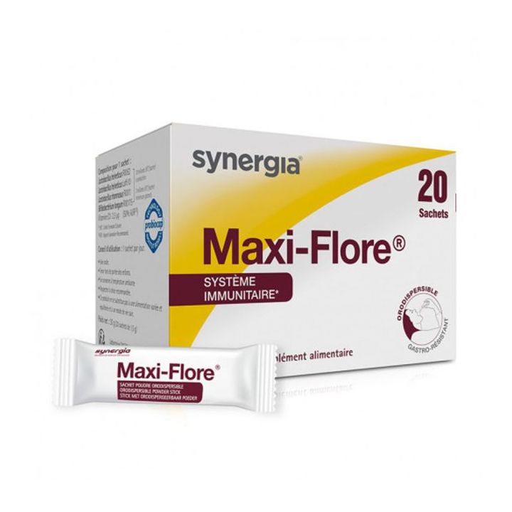Maxi-flore Immunsystem Synergia - Box mit 20 Beuteln