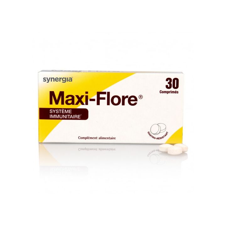Maxi-flore Immunsystem Synergia - Packung mit 30 Tabletten