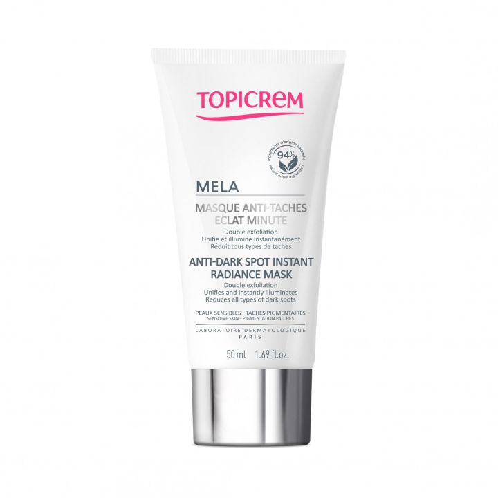 Mela Anti-Fleck-Maske Sofortige Ausstrahlung Topicrem - 50ml Tube
