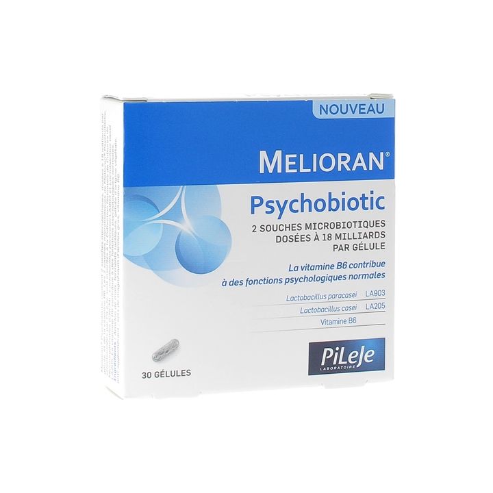 Melioran Psychobiotikum Pileje - Packung mit 30 Kapseln