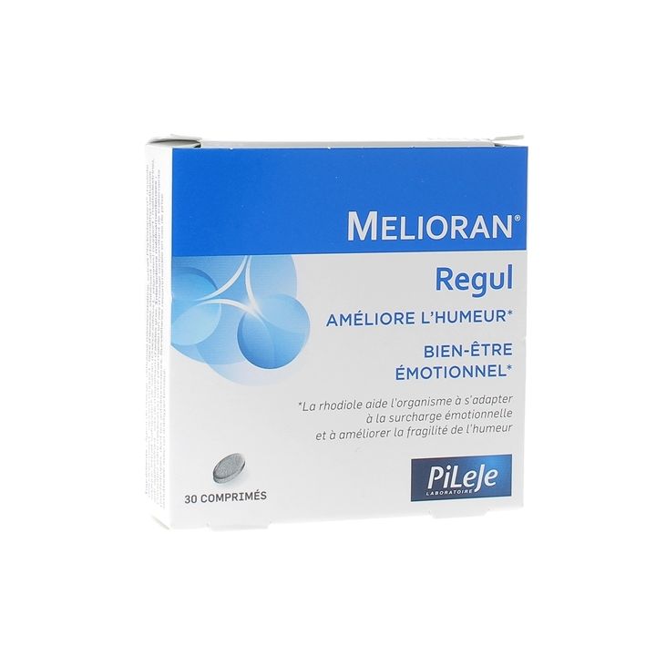 Melioran regul emotionales Wohlbefinden Pileje - Packung mit 30 Tabletten