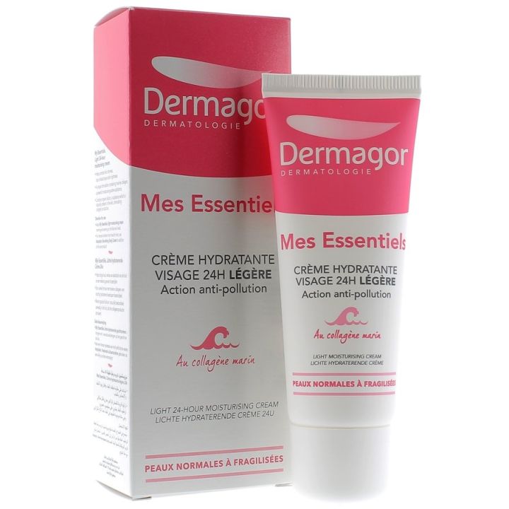 Meine Essentials 24h leichte Gesichtsfeuchtigkeitscreme Dermagor - Tube mit 40 ml