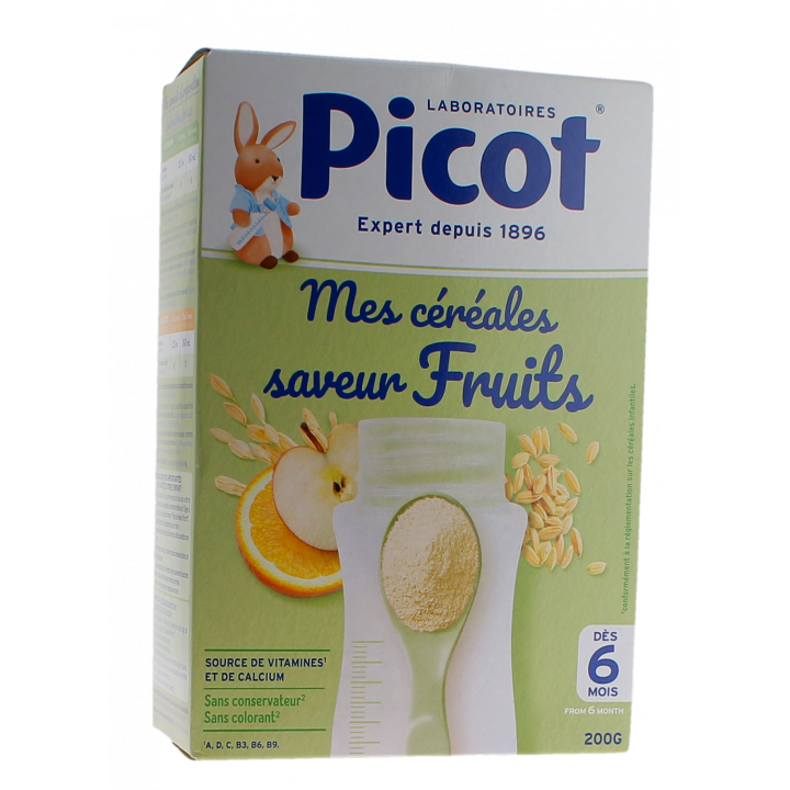 Meine Früchte-Geschmack Cerealien von Picot - 200g Packung