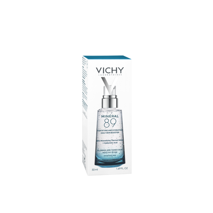 Mineral 89 täglicher stärkender und aufpolsternder Booster Vichy - Flasche mit 50 ml