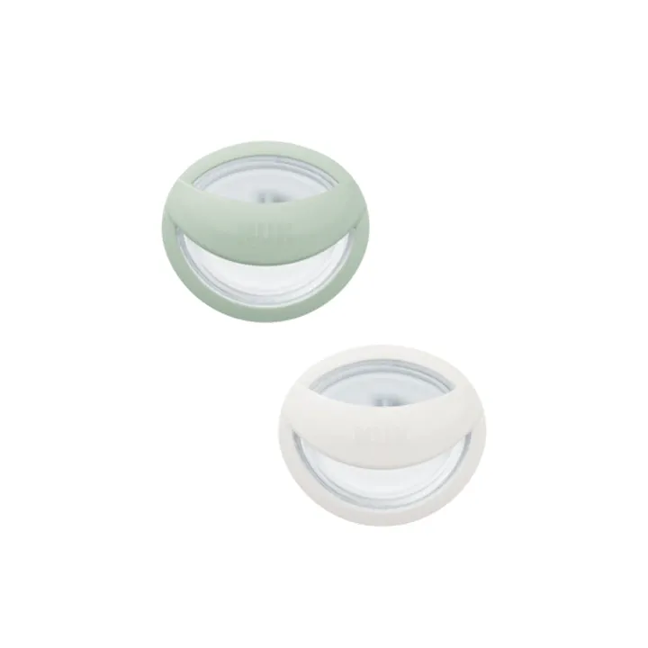 MommyFeel Silikon-Schnuller 0-9 Monate NUK - 2er-Pack Schnuller