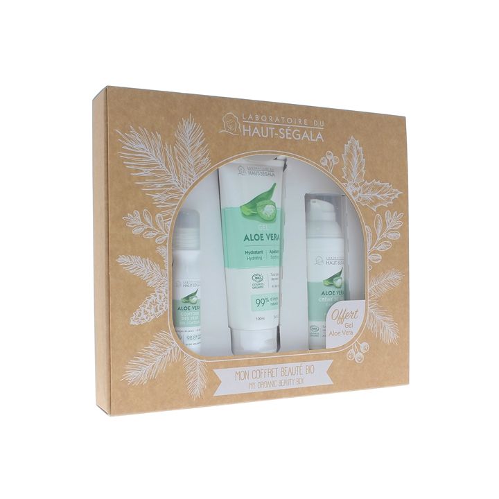 Mein Bio-Schönheitsset mit Aloe Vera Haut-Ségala - Set enthält 3 Produkte