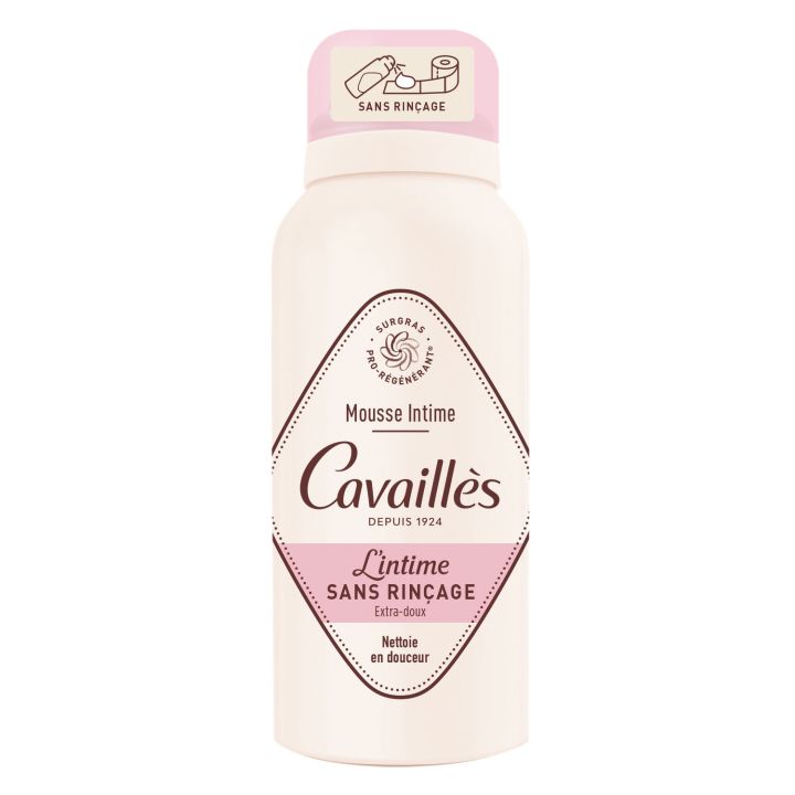 Intimer Schaum ohne Abspülen extra sanft Cavaillès - Flasche 100ml