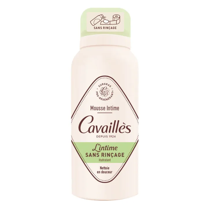 Intimer Reinigungsschaum ohne Abspülen Cavaillès - Flasche 100 ml