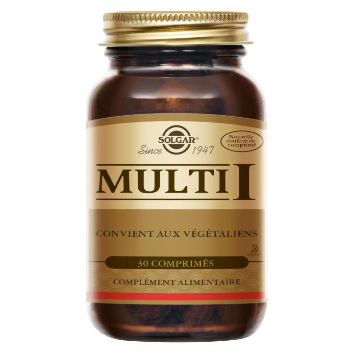 Multi I Solgar - Packung mit 30 Tabletten
