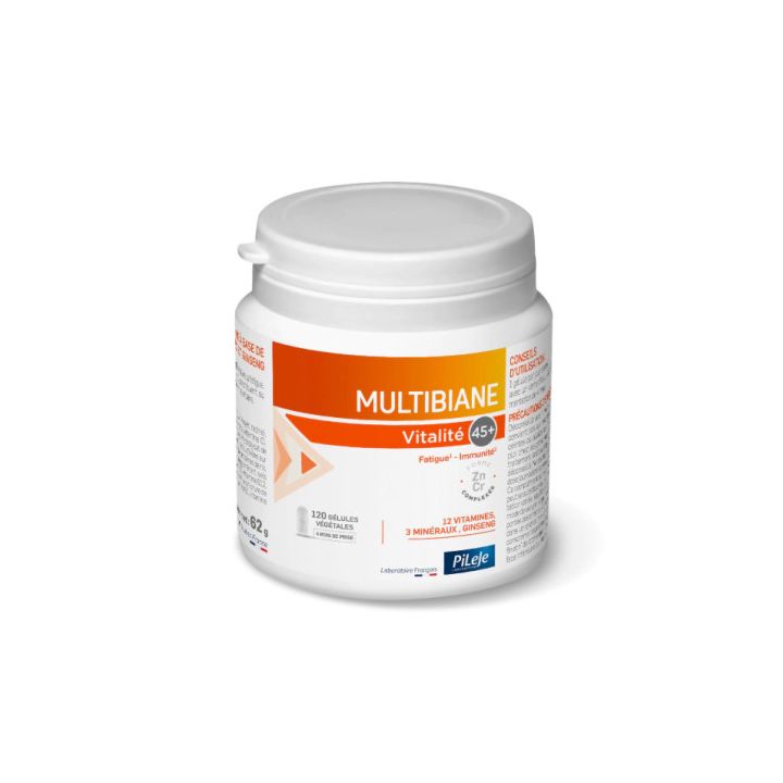 Multibiane age protect Pileje - Packung mit 120 Kapseln