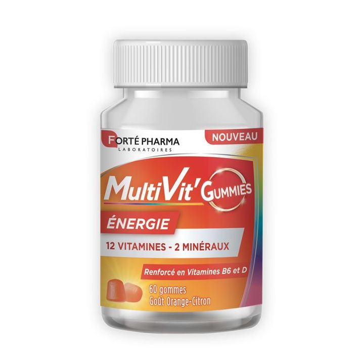 Multivit' Gummies Energie Forte Pharma - 60 Gummis