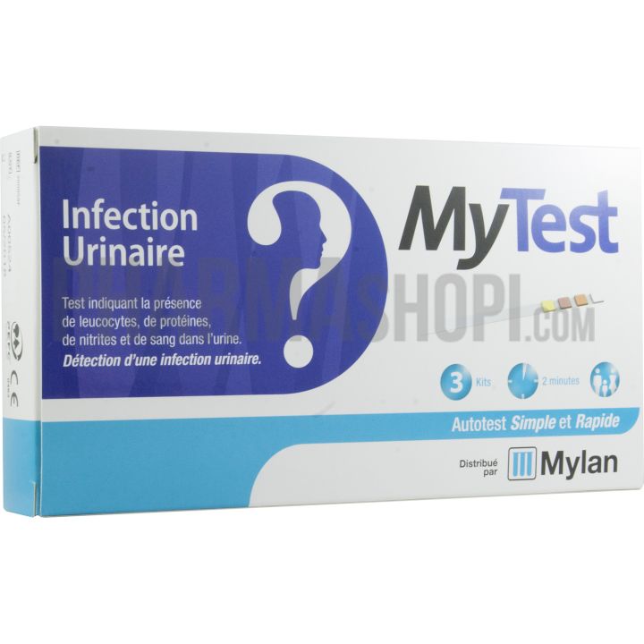 Mein Test zur Erkennung von Harnwegsinfektionen Mylan - 3 Kits