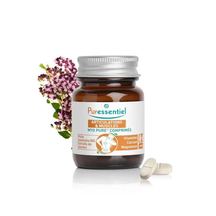 Myo pure Tabletten für Gelenke und Muskeln Puressentiel - Dose mit 20 Tabletten