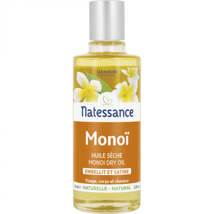 Natessance Monoï Trockenöl verschönert und glättet Léa Nature - Flasche mit 100 ml