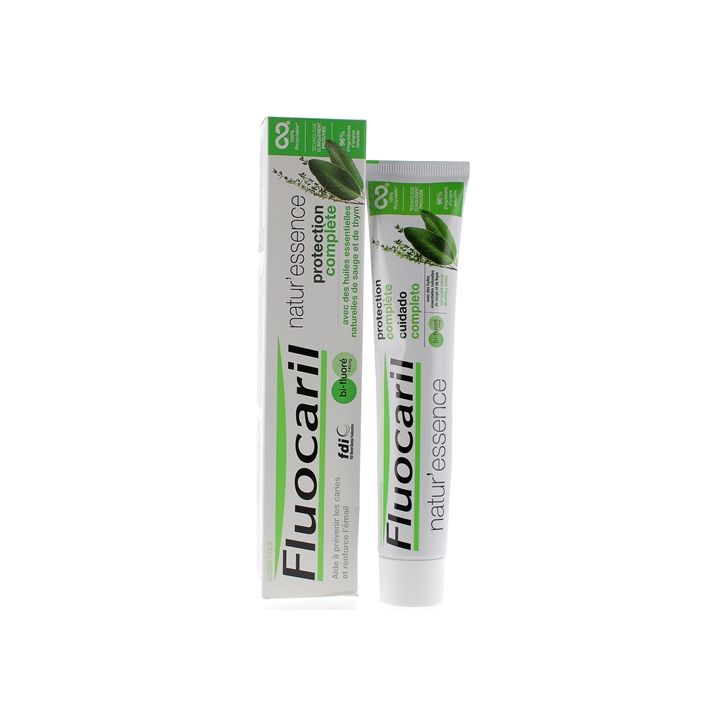 Natur'Essence Zahnpasta vollständiger Schutz bi-fluorid Fluocaril - Tube mit 75 ml
