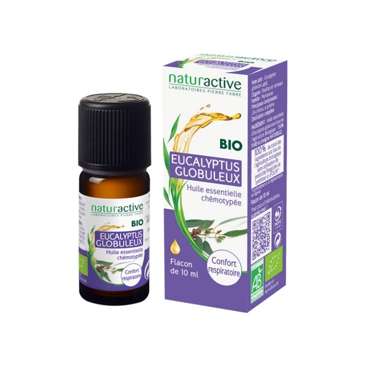 Ätherisches Öl von Eucalyptus globulus bio Naturactive - Flasche mit 10 ml