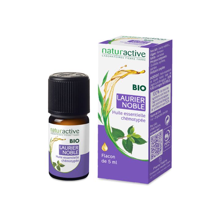 Ätherisches Öl von edlem Lorbeer bio Naturactive - 5 ml