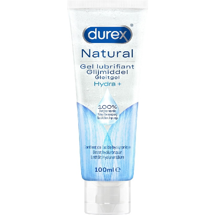 Natürliches Gleitgel Hydra + Durex - Tube mit 100 ml