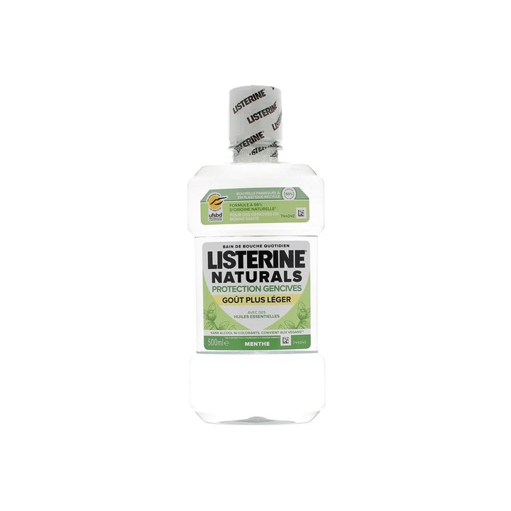 Naturals Mundspülung Zahnfleischschutz Listerine - Flasche mit 500 ml