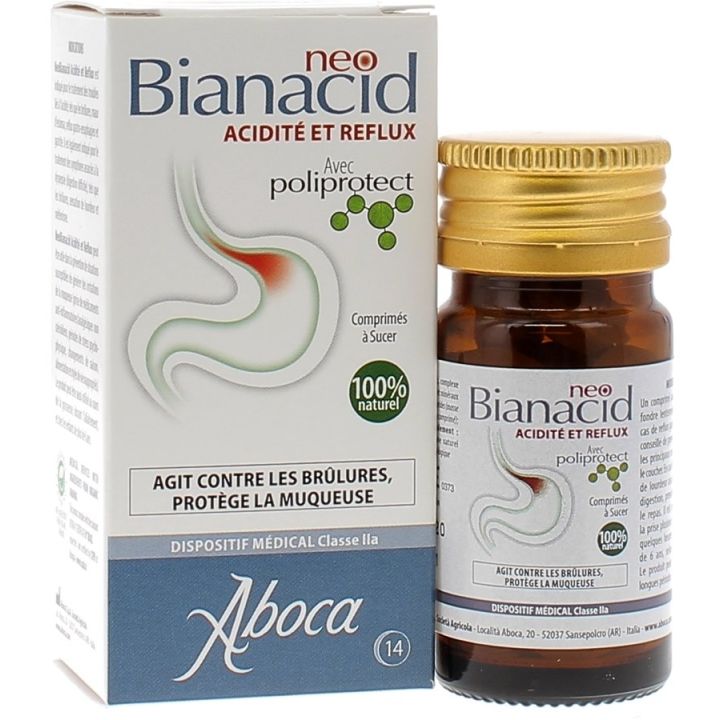 NeoBianacid Säure und Reflux Aboca - 14 Tabletten